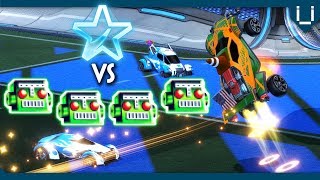 Best AllStar Bot Team Performance Ever  1 Plat vs 4 All Star Bots [upl. by Crosley]