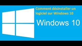 Forcer la désinstallation dune application sur Windows 10 [upl. by Ytsirc892]