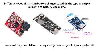 You need only one Lithium battery charger to charge all of your projects  PART 1 charger [upl. by Eiromem228]