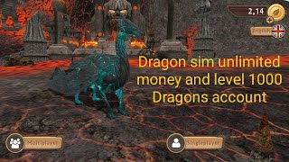 Dragon sim Hack account giveaway [upl. by Kennith]