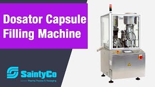 Dosator Capsule Filling Machine Dosator Capsule Filler ManufacturerSaintyCo [upl. by Forelli]