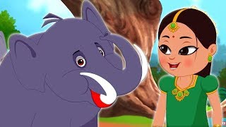 அழகர் யானை  Alagar Yaanai  Tamil Cartoon For Kids  Tamil Nursery Rhymes  Kids Tv India [upl. by Ecal]