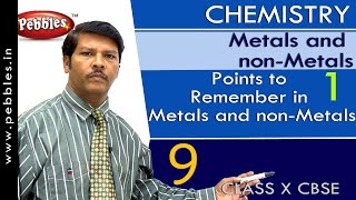 Remember in Metals and nonMetals  Metals and nonMetals  Chemistry  CBSE Class 10 Science [upl. by Naret464]