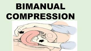 Bimanual Uterine Compression In PPH HINDI [upl. by Vaclava]