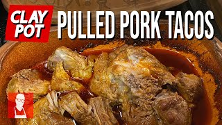 How To Make Pulled Pork Tacos In The Römertopf  Römertopf Cooking Tips [upl. by Ayyn564]