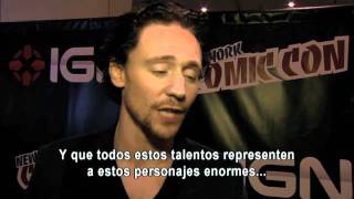 Los Vengadores de Marvel  New York Comic Con entrevista a los protagonistas  HD [upl. by Gesner190]