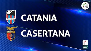 Catania  Casertana 00  Gli Highlights [upl. by Anawk182]