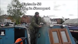 VoE Ep 89 Narrowbaort docking in Stourport Basin [upl. by Branch]