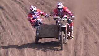 Sidecar motocross racing World championship Kegums 2003 [upl. by Yrtneg592]