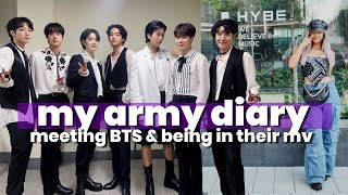 Meeting BTS and being in their MV 💜 My ARMY diary 20142023 amp forever🎬 First time moments ARMYLOG [upl. by Anton]