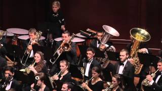 UMich Symphony Band Leonard Bernstein  Overture to Candide [upl. by Libby]