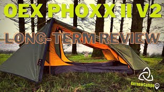 OEX Phoxx II v2 Tent Review Honest Opinion After 30 Camps [upl. by Swope360]