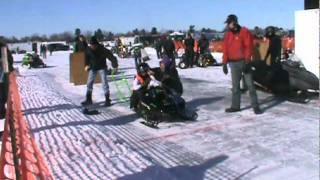 Fastest 120 Snowmobile goes 108816  Flyin Ryan Ensor [upl. by Brandi]