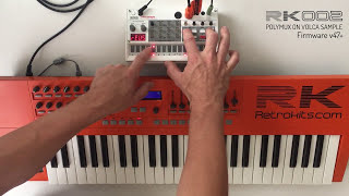 RK002 PolyphonyPolyMUX on the Volca Sample [upl. by Yromas]