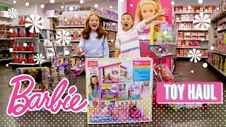 Barbie  2018 Barbie Holiday Haul at the Mattel Toy Store [upl. by Langelo]