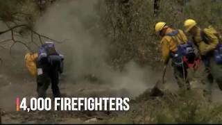 Wildfires In Montana September 4 [upl. by Laird]