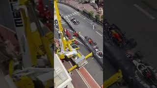 Monaco F1 Sunday 26 May 2024 crash crash crash formula1 monaco [upl. by Ligriv]