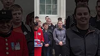 Police Officers Capture Moment with Chelsea Pensioners and Junior Cadets [upl. by Aihsak]