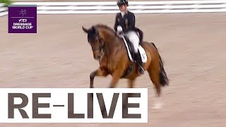 RELIVE  Grand Prix  FEI Dressage World Cup™ Western European 20232024 [upl. by Lenette]