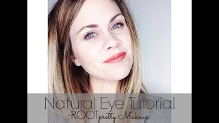 Natural Eye Makeup Tutorial [upl. by Towroy]