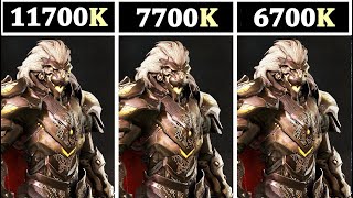 Intel I7 11700K vs 7700K vs 6700K  1080P 1440P Ultrawide 4K [upl. by Dopp38]