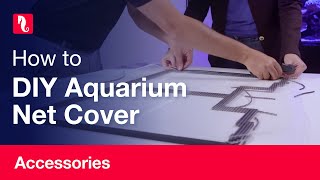 How to Build a Red Sea DIY Aquarium Net Cover English [upl. by Aehcim]