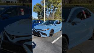 2024 Toyota Camry Cavalry Blue vs Reservoir Blue shorts [upl. by Hyo]