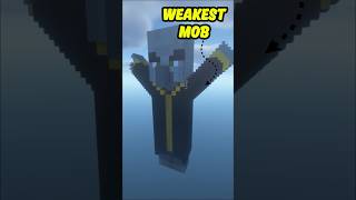 Weakest Hostile Mob In Minecraft 🤯 [upl. by Davis566]