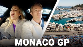 MONACO GP Vivians First Rimac Hypercar Acceleration  Nico Rosberg F1 [upl. by Erreip]