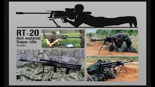 RT 20mmAnti Material Sniper Rifle Croatian [upl. by Jefferey]