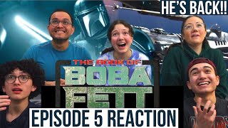 The BOOK OF BOBA FETT 1x5 Reaction  Episode 5  quotAn Unexpected Ally Emergesquot  Hes Back [upl. by Calandra]