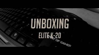 EXCLU CLAVIER ELITE K20 SPIRIT OF GAMER [upl. by Pavyer]