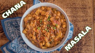 Chana masala recipe chickpeas and potato curry by Food with Chetna [upl. by Croft]