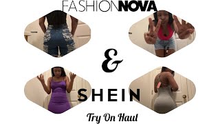 Fashion Nova amp Shein Haul [upl. by Hajidak]