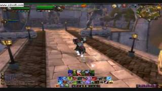 horde raiding stormwind killing alliance auctionhouse wow [upl. by Noiro]