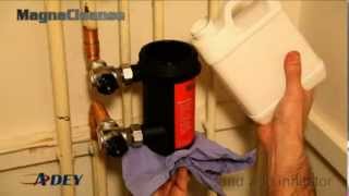 Magnacleanse by adey power flush system [upl. by Ardnossak]