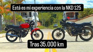 🚨ESTA ES MI EXPERIENCIA CON LA NKD 125🏍️  TODO LO QUE DEBES SABER🚨 aktmotos nkd125 motos125 [upl. by Solenne580]