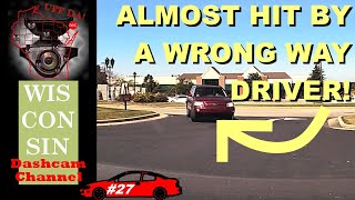 WRONG WAY DRIVER ALMOST HITS CAMMER  WDC 27 [upl. by Haggar]