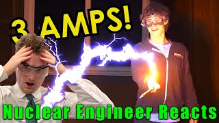 Nuclear Engineer Reacts to Styropyro quotIs it the Volts or Amps that Killquot [upl. by Deeraf]