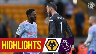 United set new unbeaten away record  Wolves 01 Manchester United  Highlights [upl. by Anayaran816]