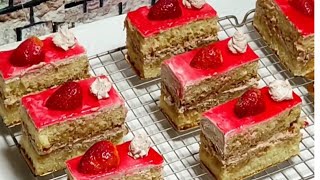 لي طرونش باتيسري اقتصادية وسهلة جدا tranche patisserie [upl. by Trescha]