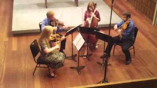 Ars Nova String Quartet  Haydn quotLarkquot Quartet Fourth Movement [upl. by Baugh]