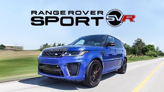 2018 Range Rover Sport SVR Review  The BEST sounding SUV [upl. by Staley97]