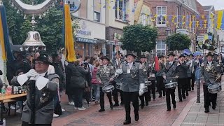 Esens 447 Schützenfest Umzug 2024 Sonntag 14072024 [upl. by Eynahpets]