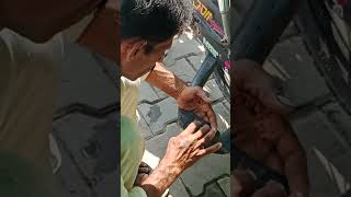 Motorcycle ka puncture kasa lagia jata ha  complete video [upl. by Encratis]