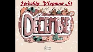 Vlogmas Décembre S1  Ouverture Calendrier Avent  Problématique vestimentaire  Samedi NOIR [upl. by Elleved340]