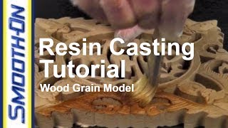 Resin Casting Tutorial How to Achieve a Faux Wood Grain Finish  Casting Quickies [upl. by Magena]