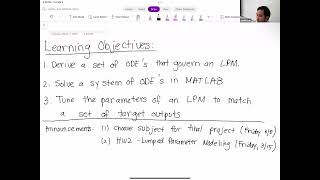 EGME 442 SPRING 2024 Week 7 Lecture 1 [upl. by Llerraf]