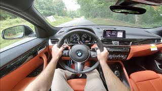 2023 BMW X2 xDrive28i POV Drive Impressions and ASMR [upl. by Rhianon]