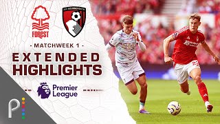 Nottingham Forest v Bournemouth  PREMIER LEAGUE HIGHLIGHTS  8172024  NBC Sports [upl. by Teerprah]